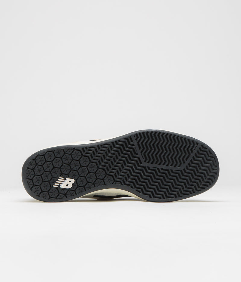 New Balance Numeric 440 V2 Shoes in Sea Salt and Black