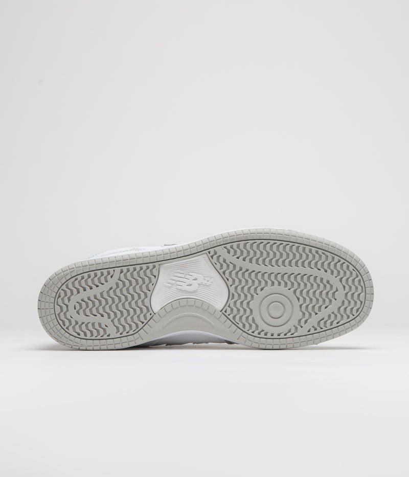 New Balance Numeric 480 Hi Shoes in White and Grey