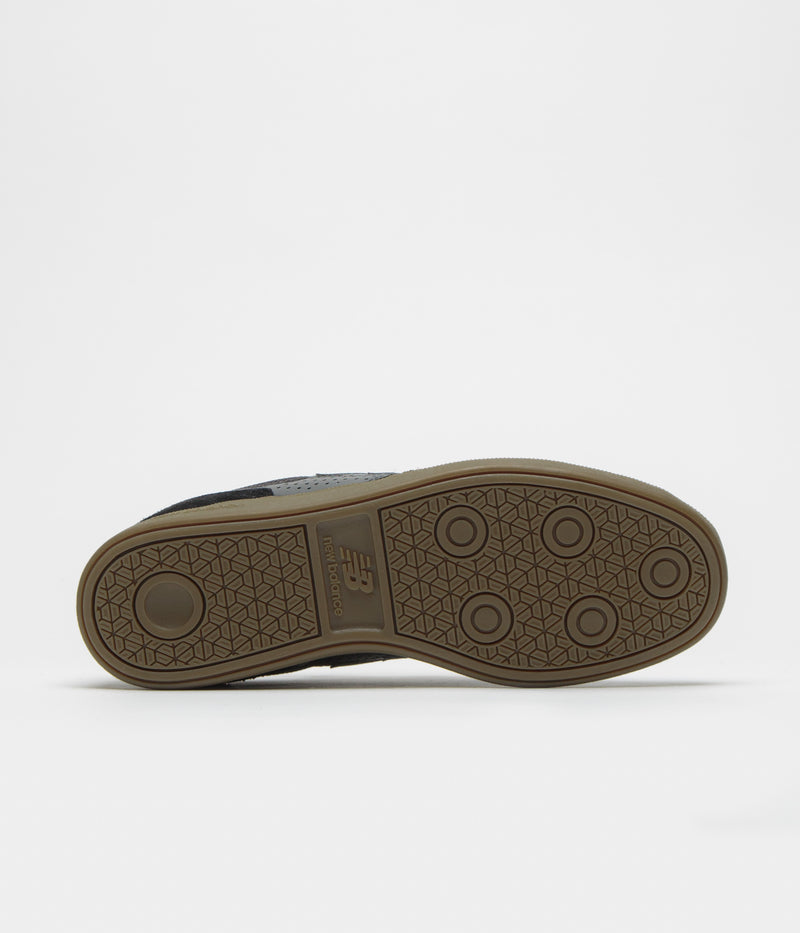 New Balance Numeric 508 Brandon Westgate Shoes in Black and Gum / White