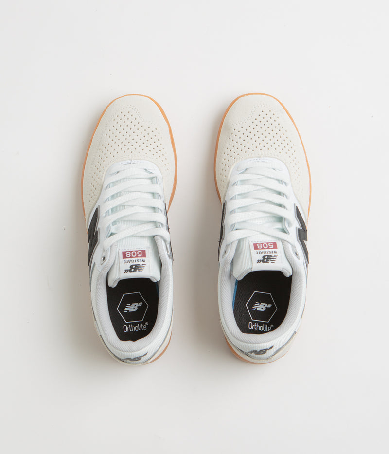 New Balance Numeric 508 Brandon Westgate Shoes in Sea Salt and Gum