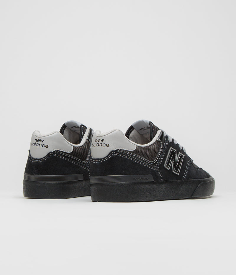 New Balance Numeric 574 Shoes in Black