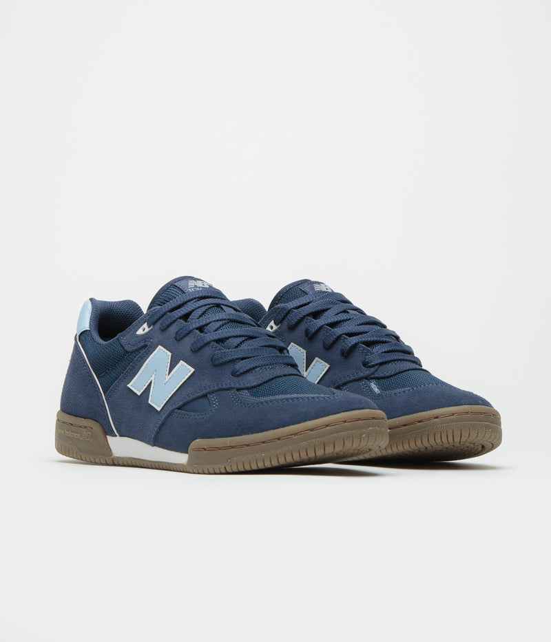 New Balance Numeric 600 Tom Knox Shoes in Navy and Gum