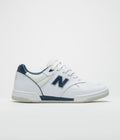 New Balance Numeric 600 Tom Knox Shoes in White and Navy