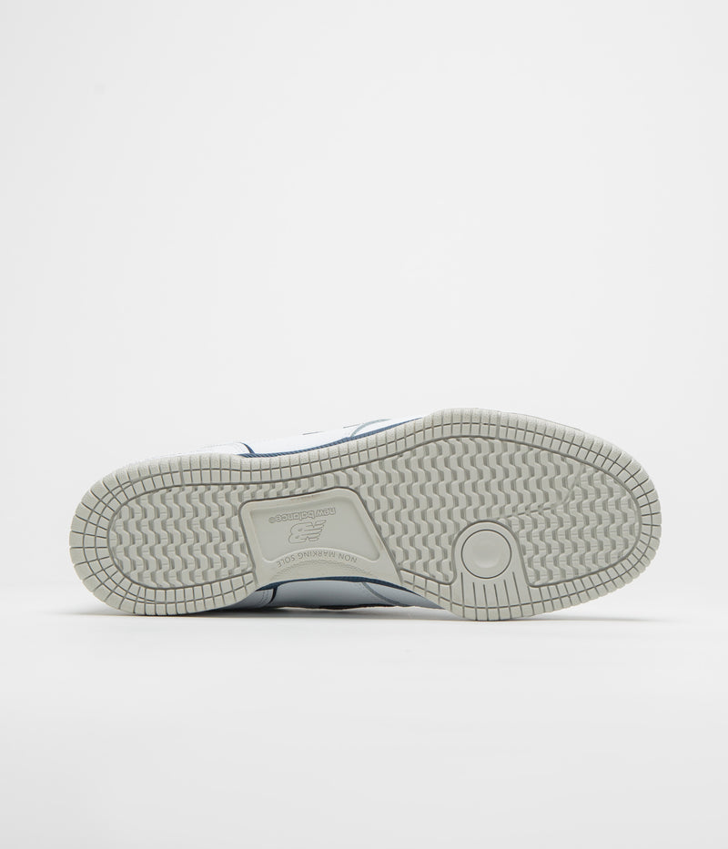 New Balance Numeric 600 Tom Knox Shoes in White and Navy