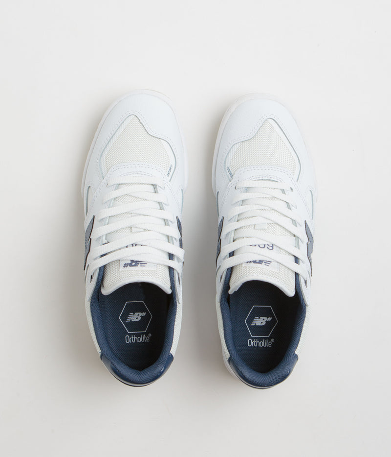 New Balance Numeric 600 Tom Knox Shoes in White and Navy