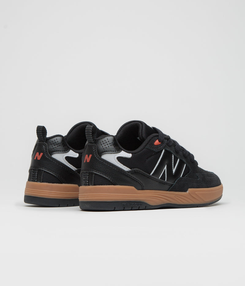 New Balance Numeric 808 Lite Tiago Lemos Shoes in Black, Gum and White