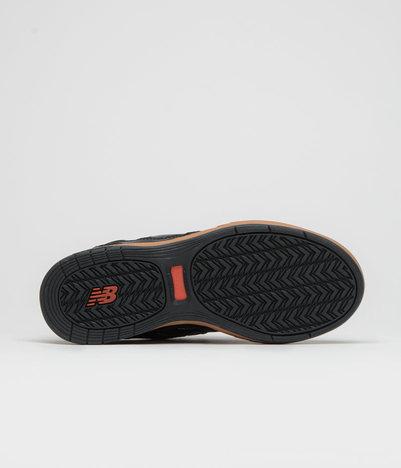 New Balance Numeric 808 Lite Tiago Lemos Shoes in Black, Gum and White