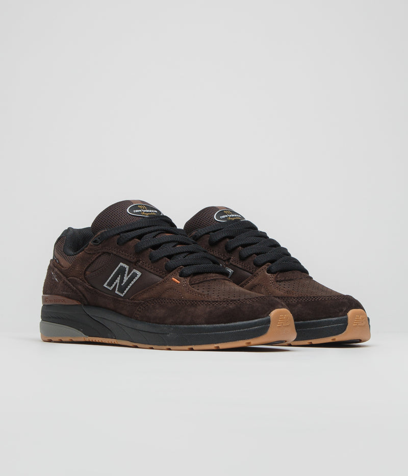 New Balance Numeric 933 Andrew Reynolds Shoes in Brown