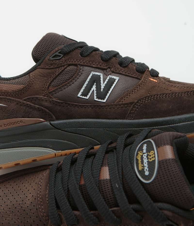 New Balance Numeric 933 Andrew Reynolds Shoes in Brown