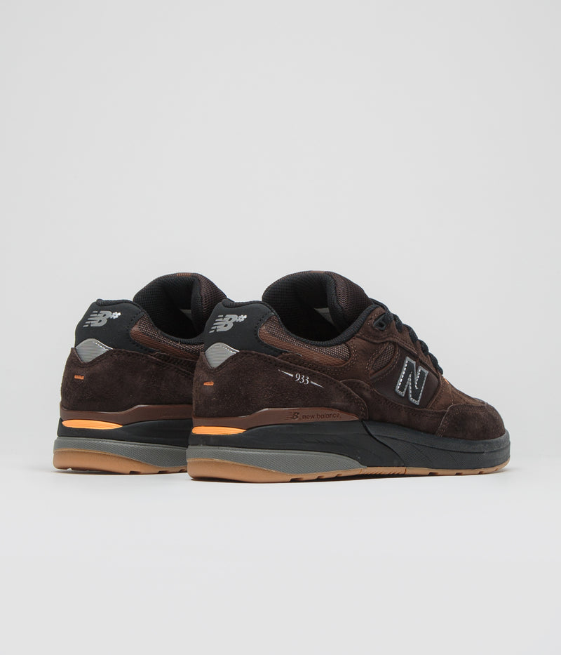 New Balance Numeric 933 Andrew Reynolds Shoes in Brown