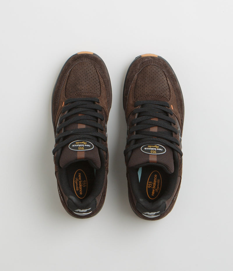 New Balance Numeric 933 Andrew Reynolds Shoes in Brown