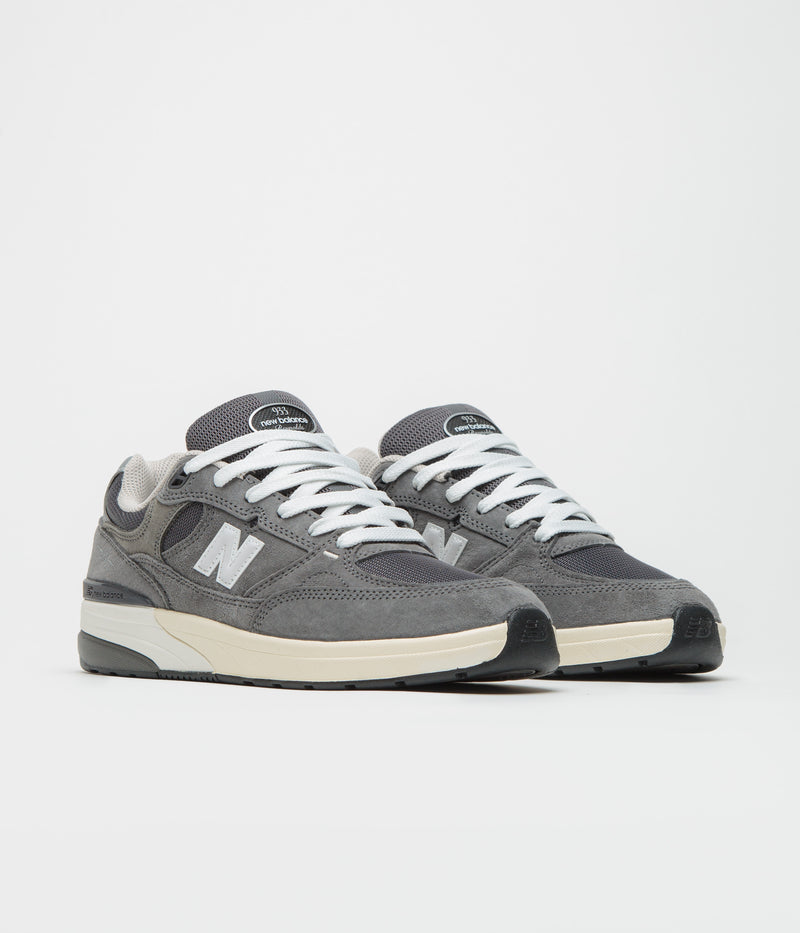 New Balance Numeric 933 Andrew Reynolds Shoes in Grey and White