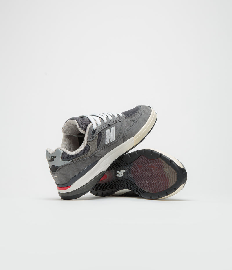 New Balance Numeric 933 Andrew Reynolds Shoes in Grey and White