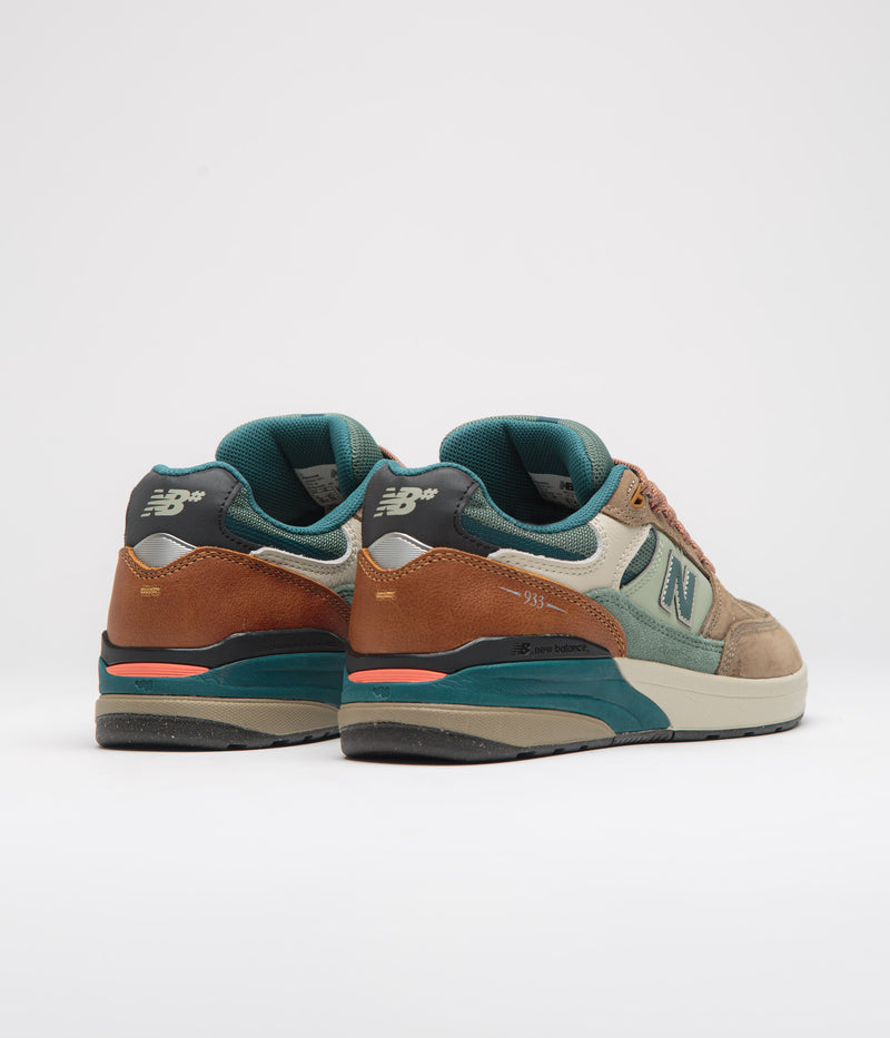 New Balance Numeric 933 Andrew Reynolds Shoes in Mushroom