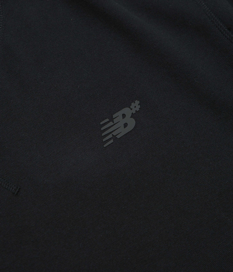 New Balance Numeric French Terry Crewneck Sweatshirt in Black