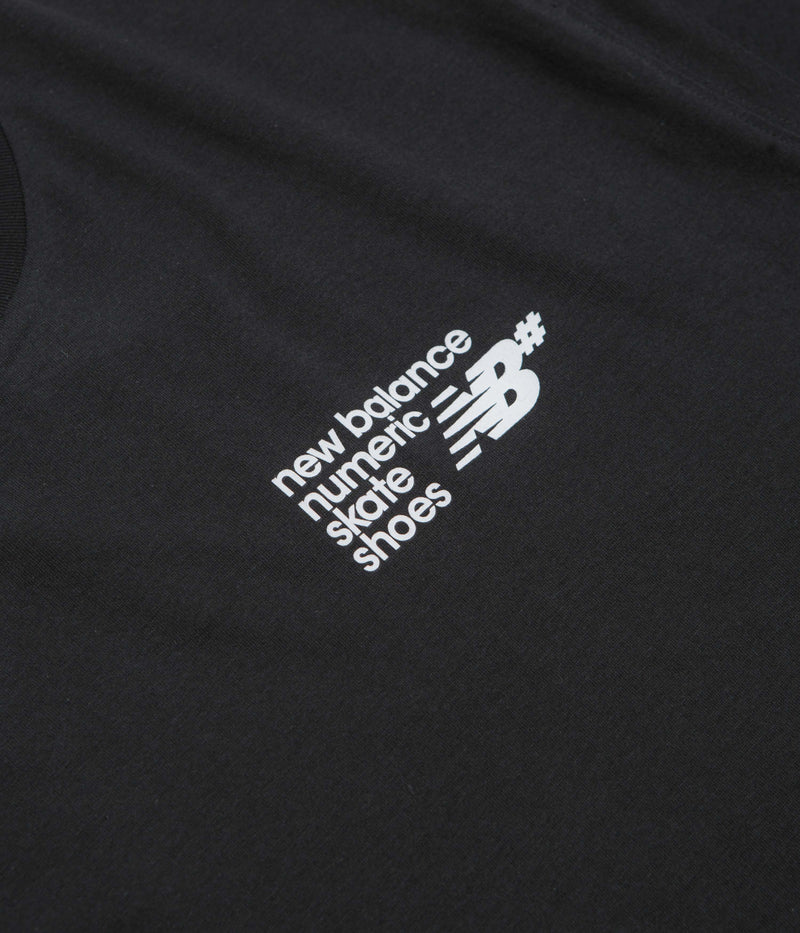 New Balance Numeric Small Logo T-Shirt in Black