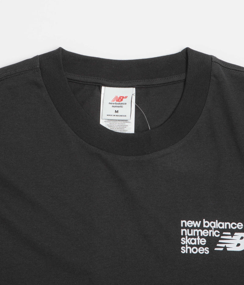 New Balance Numeric Small Logo T-Shirt in Black