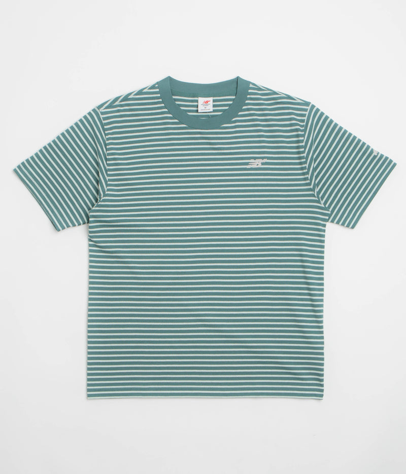 New Balance Numeric Stripe T-Shirt in New Spruce