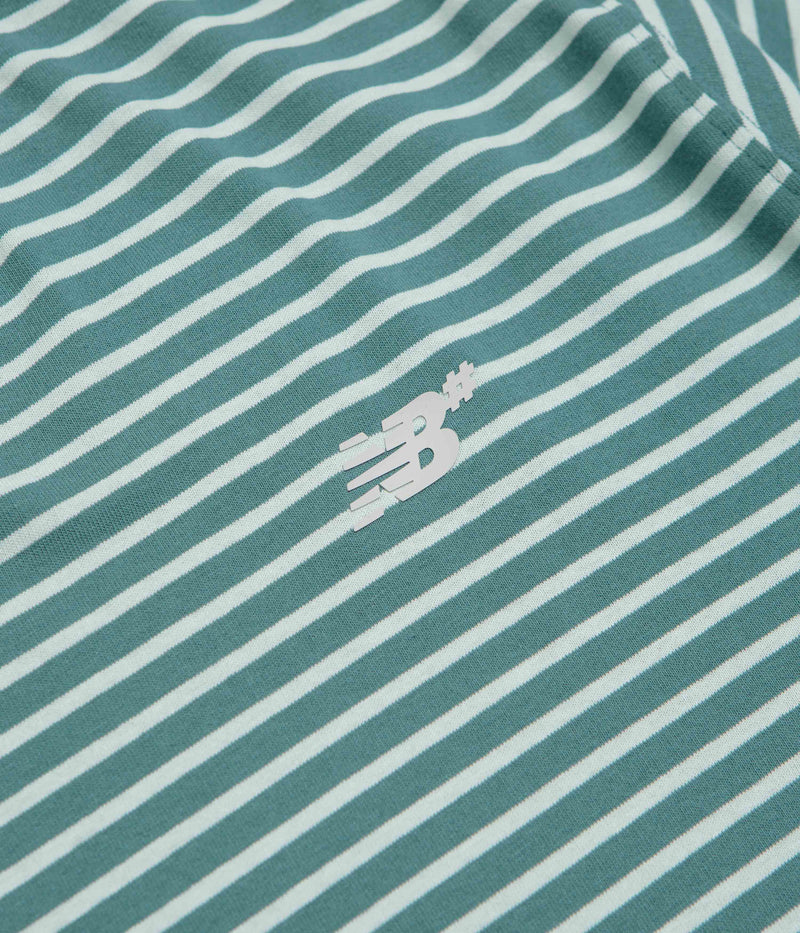 New Balance Numeric Stripe T-Shirt in New Spruce