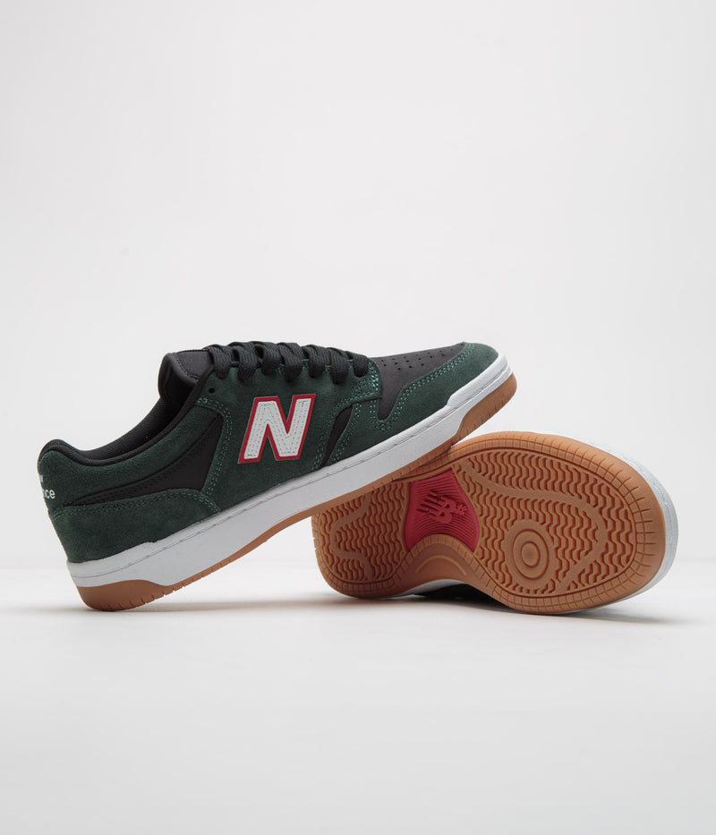 New Balance Numeric x Jamie Foy 480 Shoes in Forest Green