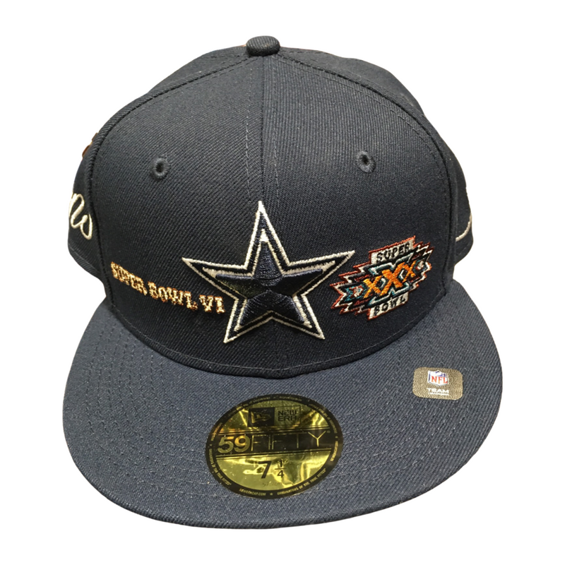 Front View of the Historic Champs Dallas Cowboys New Era 59FIFTY Cap