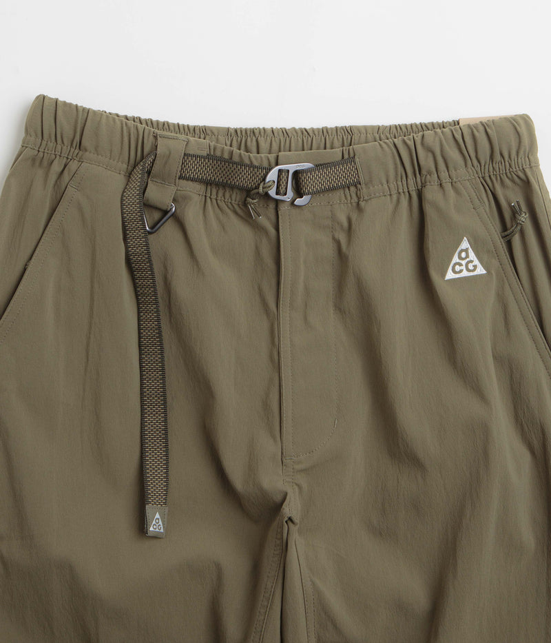 Nike ACG Hiking Pants in Medium Olive and Sequoia / Summit White