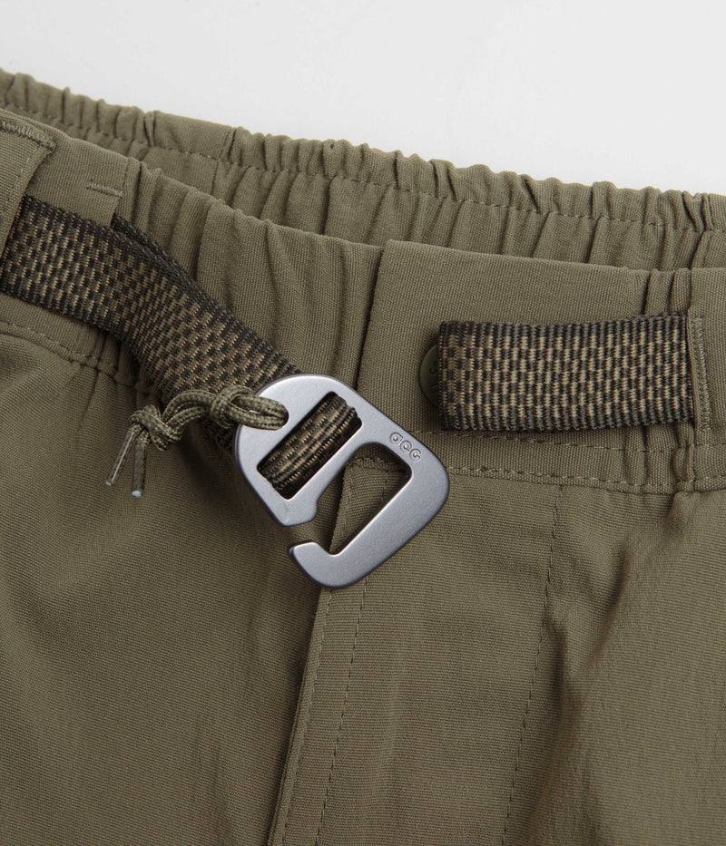 Nike ACG Hiking Pants in Medium Olive and Sequoia / Summit White