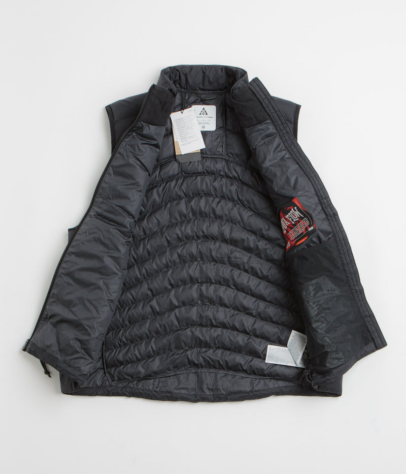 Nike ACG Lava Flow Vest in Black and Black / Black / Summit White