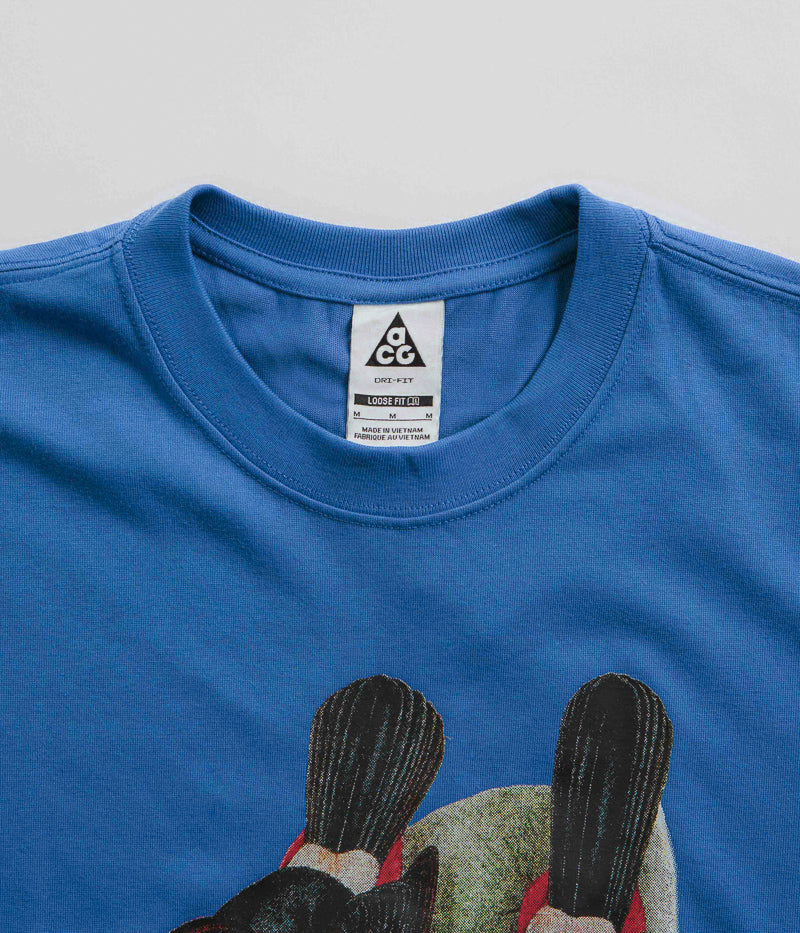 Nike ACG Toucan T-Shirt in Game Royal