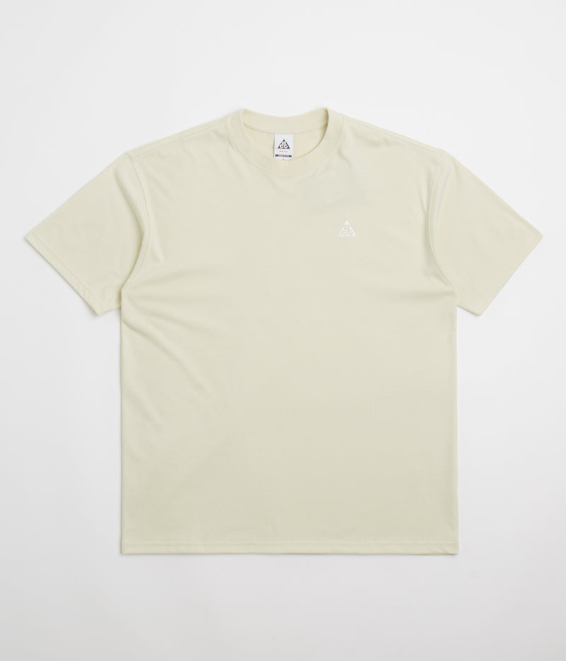 Nike ACG Tri Logo T-Shirt in Light Khaki