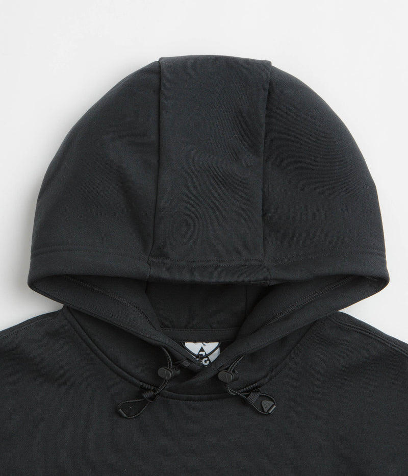 Nike ACG Tuff Fleece Triangle Hoodie in Black and Anthracite / Summit White