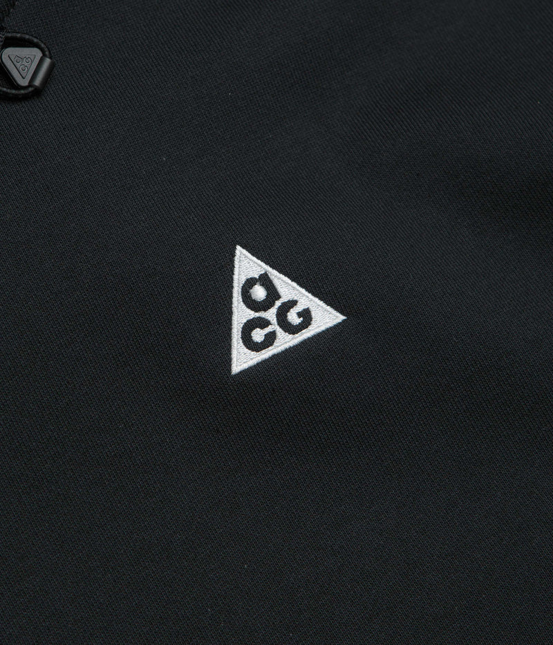Nike ACG Tuff Fleece Triangle Hoodie in Black and Anthracite / Summit White