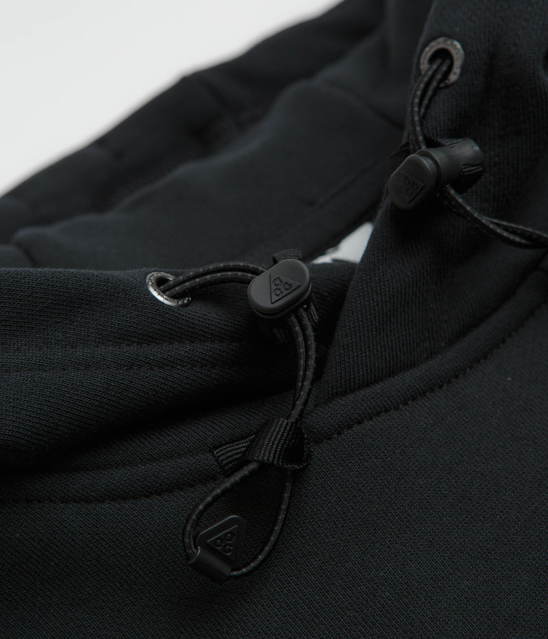 Nike ACG Tuff Fleece Triangle Hoodie in Black and Anthracite / Summit White