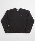 Nike ACG Wolf Tree Crewneck Sweatshirt  in Black and Anthracite / Summit White