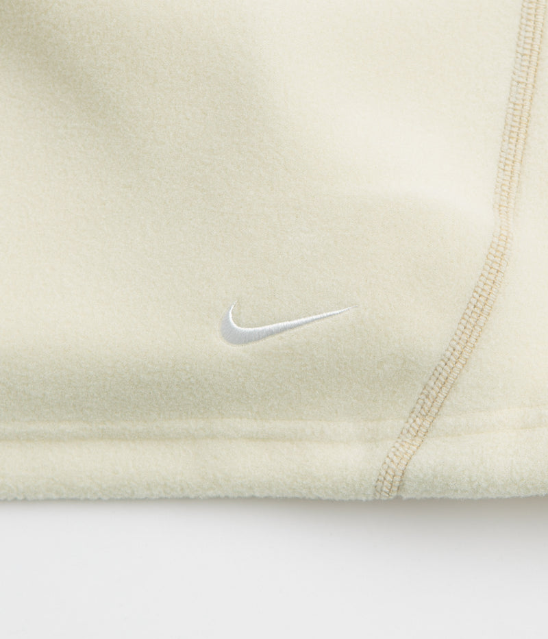 Nike ACG Wolf Tree Crewneck Sweatshirt  in Light Khaki and Parachute Beige / Summit White