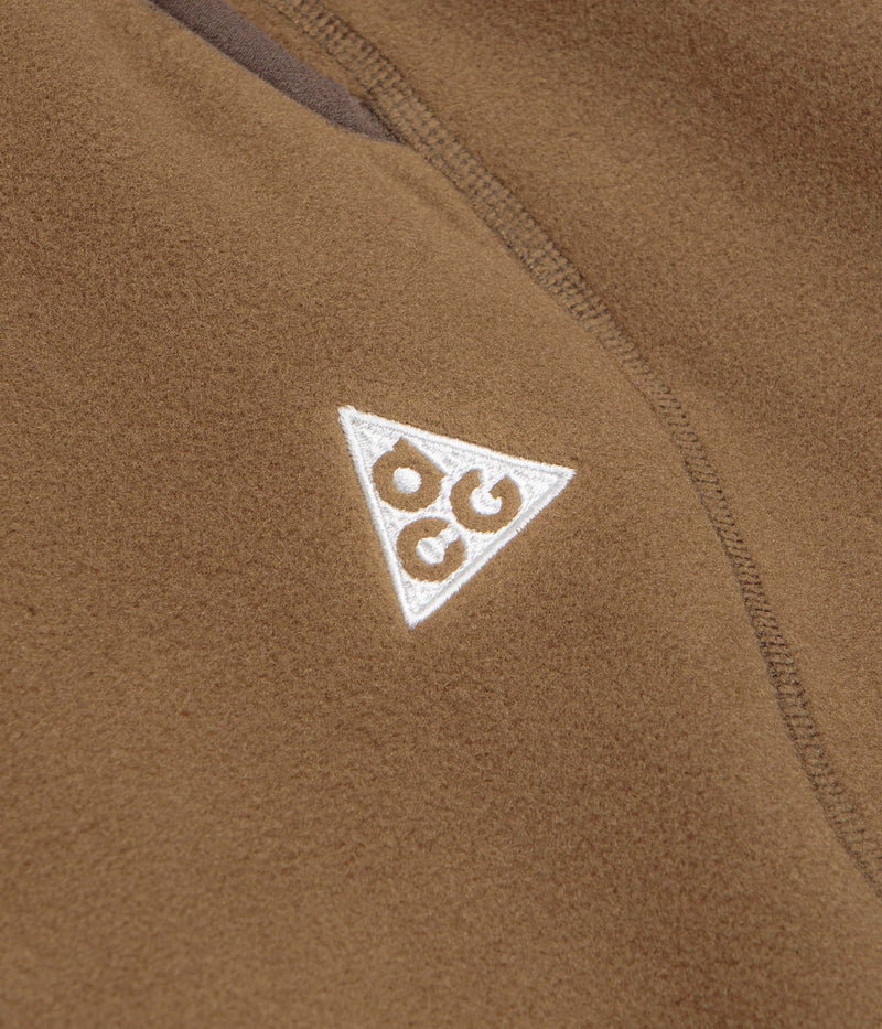 Nike ACG Wolf Tree Pants in Mosswood Brown and Summit White
