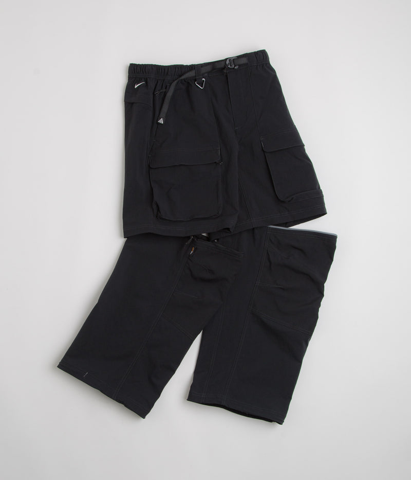 Nike ACG Zip Smith Summit Cargo Pants in Black and Anthracite / Summit White