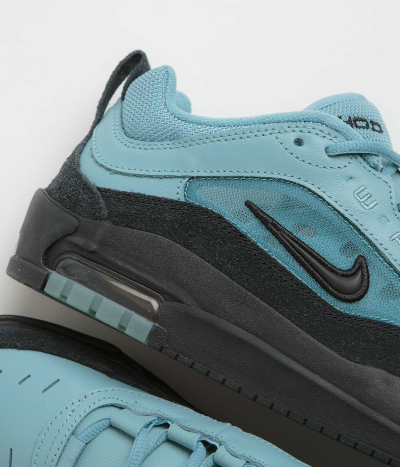 Nike SB Air Max Ishod Shoes in Denim Turquoise and Black and Denim Turquoise - Black