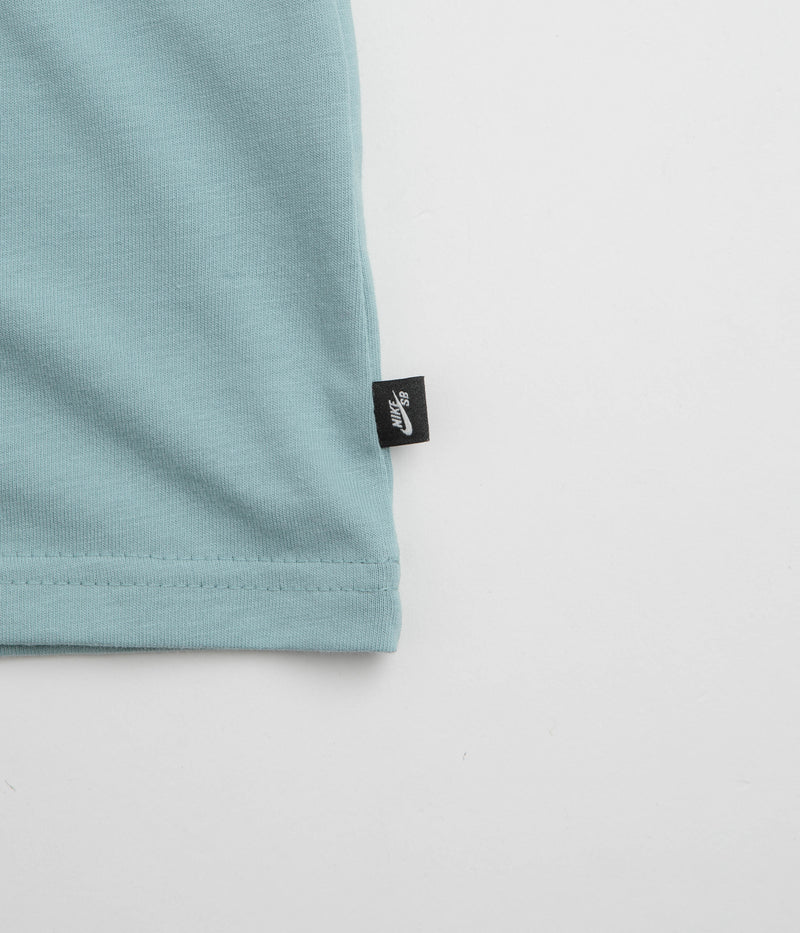 Nike SB Bus Pass T-Shirt in Denim Turquoise