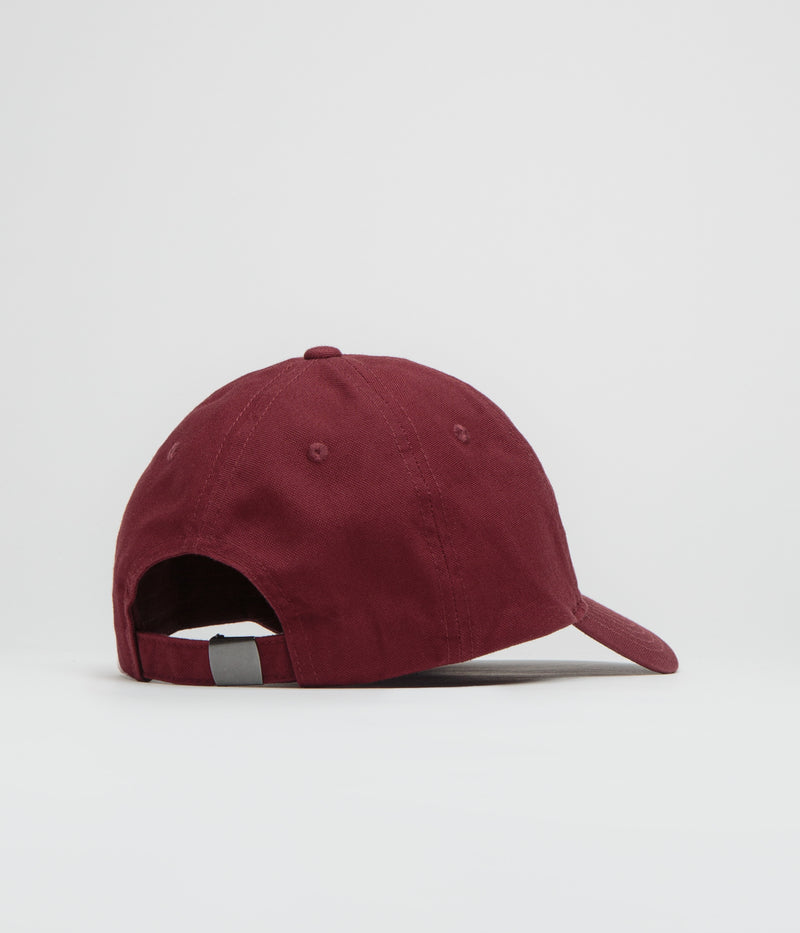 Nike SB Club Cap in Dark Team Red and White