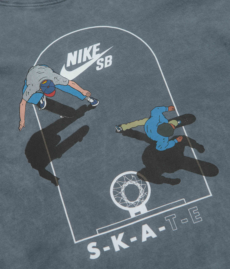 Nike SB Court T-Shirt in Anthracite