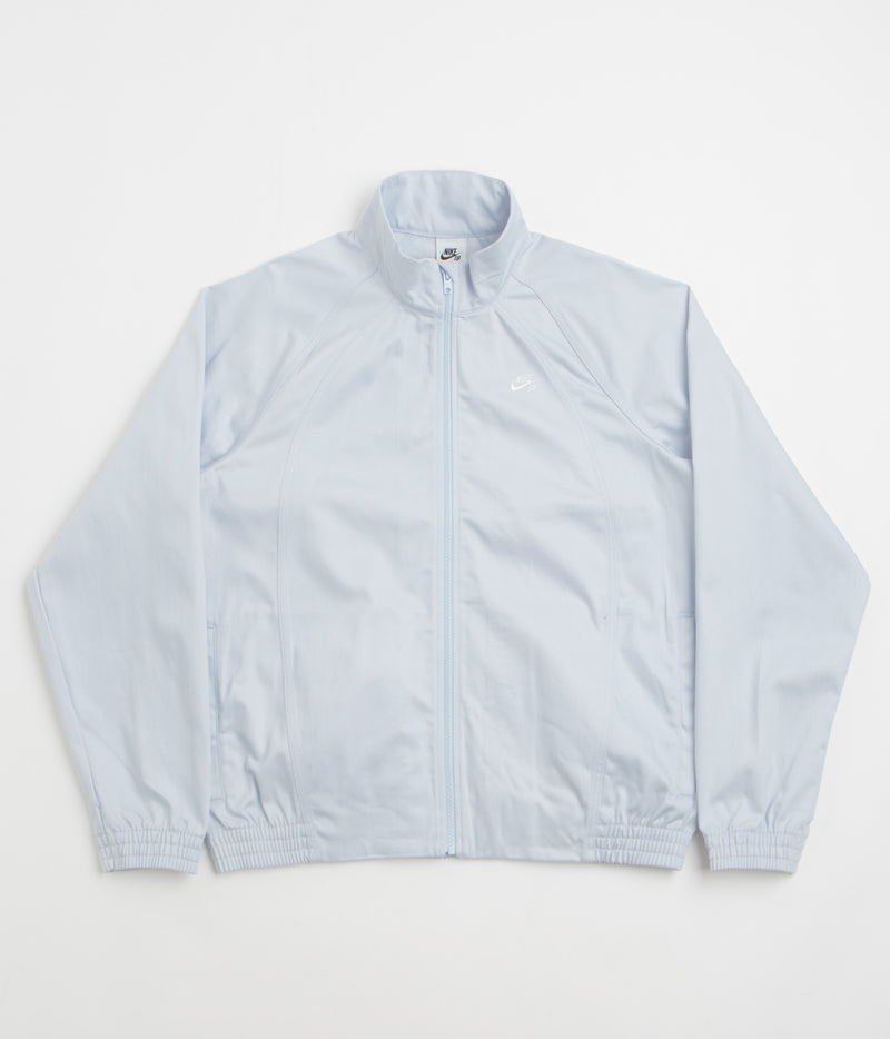 Nike SB Denim Track Jacket in Football Grey and White