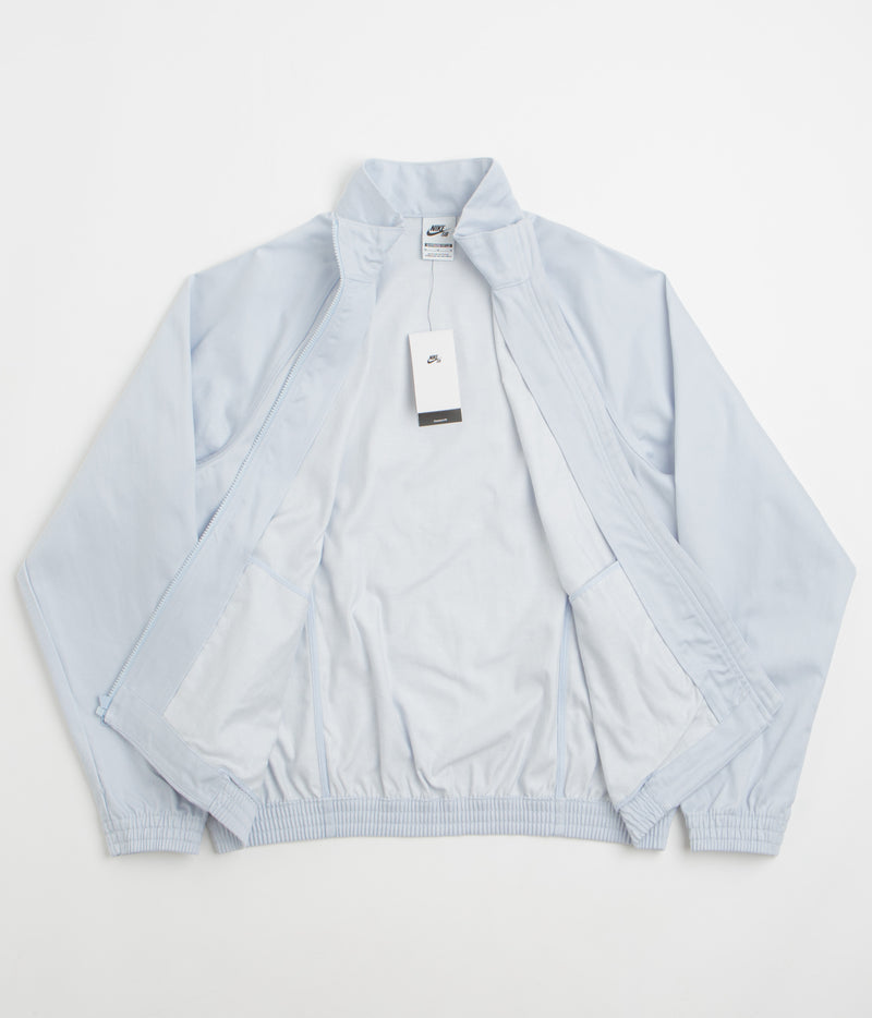 Nike SB Denim Track Jacket in Football Grey and White