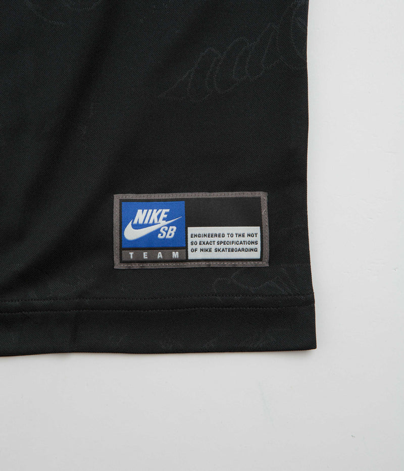 Nike SB Desk Doodle Jersey in Black