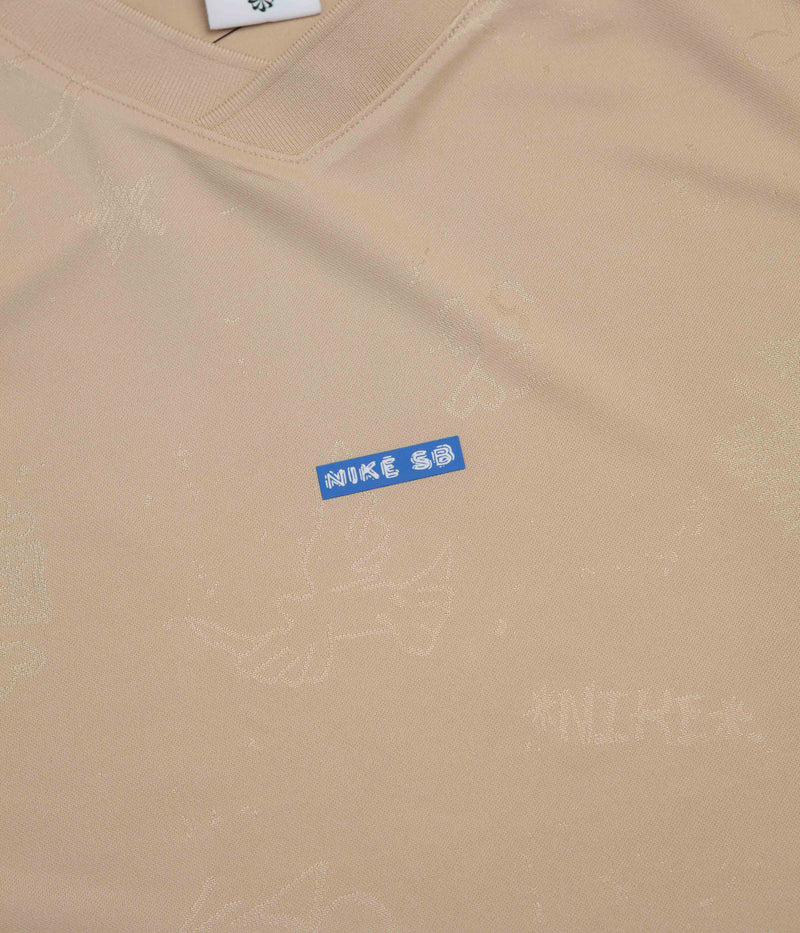 Nike SB Desk Doodle Jersey in Linen