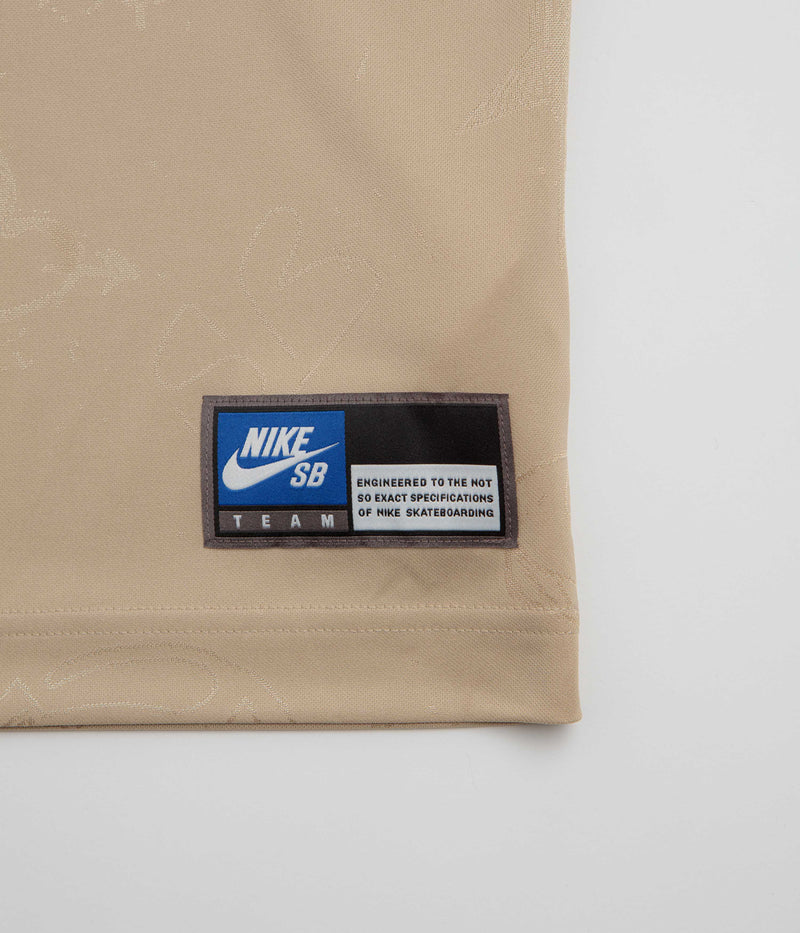 Nike SB Desk Doodle Jersey in Linen