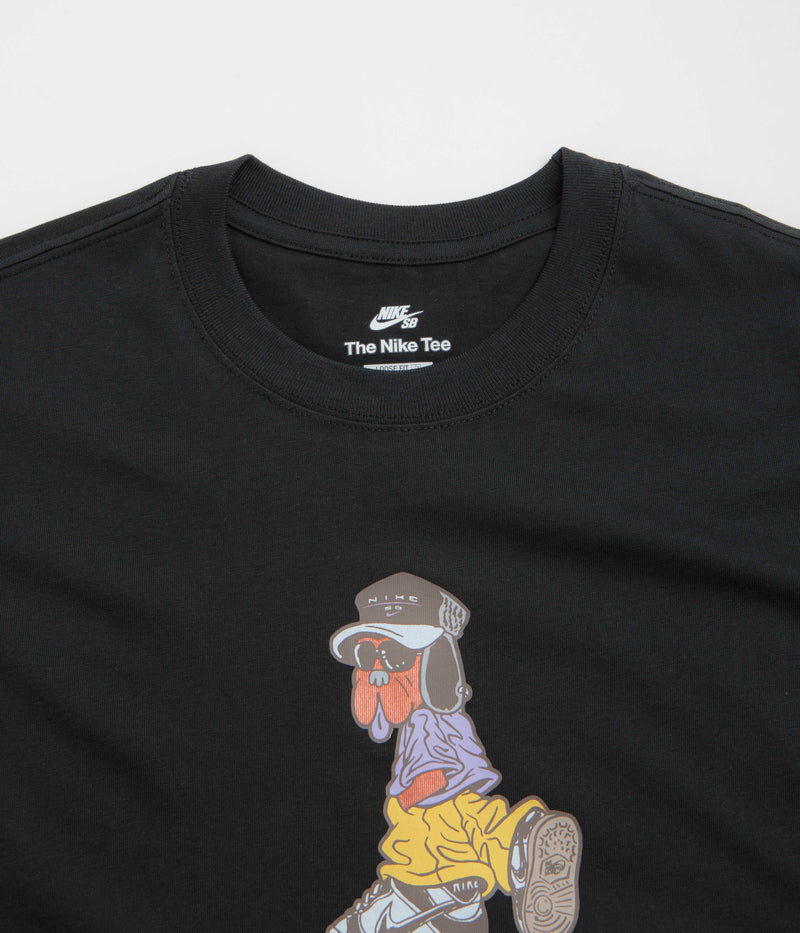Nike SB Dunk Dog T-Shirt in Black