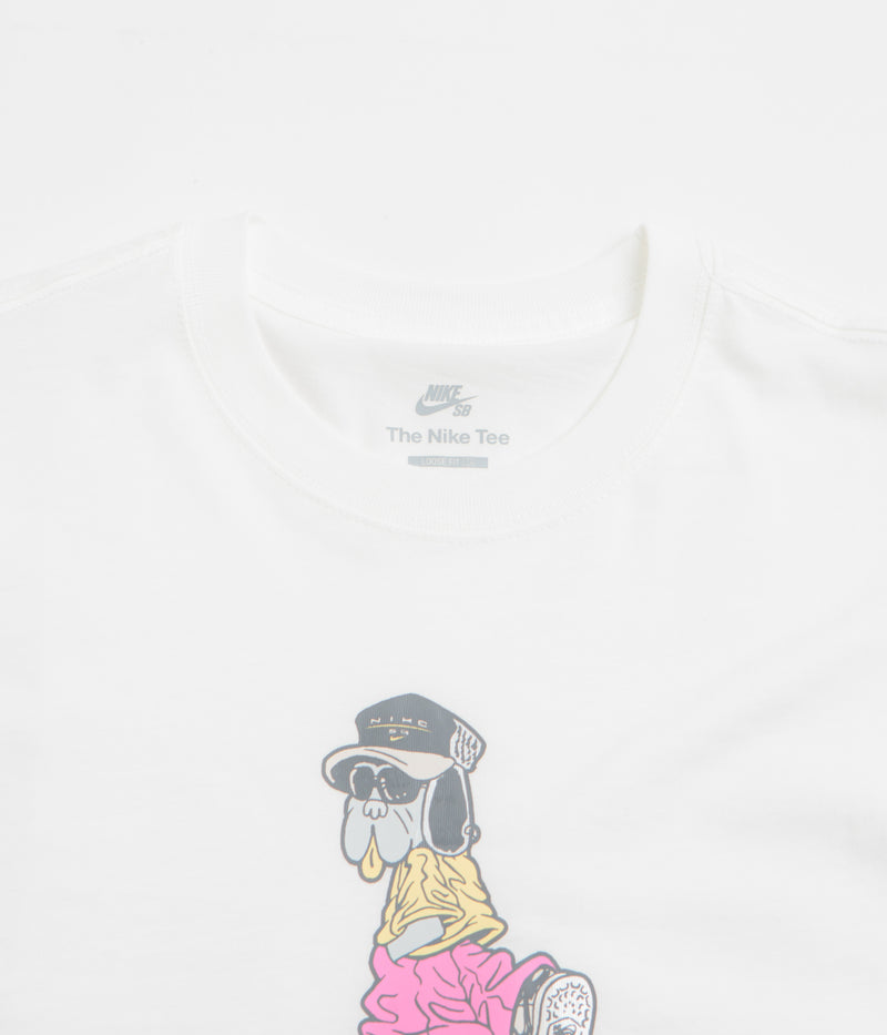 Nike SB Dunk Dog T-Shirt in White