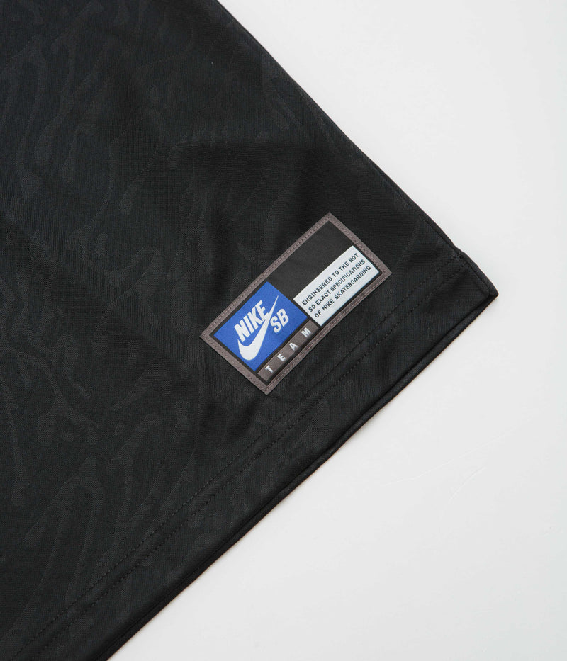 Nike SB Jacquard Jersey in Black and Black / White