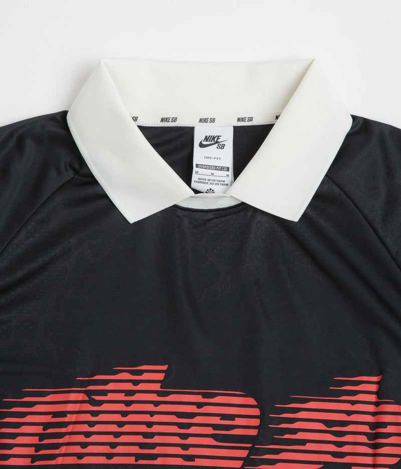 Nike SB Jacquard Jersey in Black and Sail